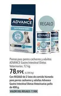 El Corte Inglés Advance - pienso para perros cachorros y adultos oferta