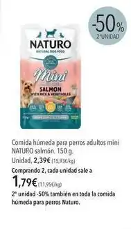El Corte Inglés El corte inglés - comida húmeda para perros adultos mini salmón oferta