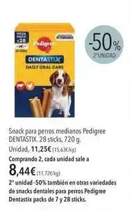 El Corte Inglés Purina - snack para perros medianos pedigree oferta