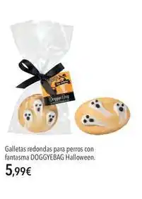 El Corte Inglés Galletas redondas para perros con fantasma halloween oferta
