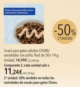 El Corte Inglés Snack - para gatos adultos oferta