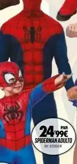 (02 24.99€ spiderman adulto 58v