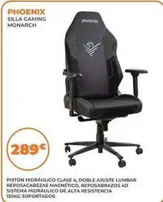Pascual Martí Phoenix - silla gaming monarch oferta