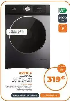 Pascual Martí Artic - lavadora aquaplusa2b2 aquarllisa2a12 oferta