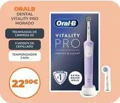 Oral b - dental vitality pro morado