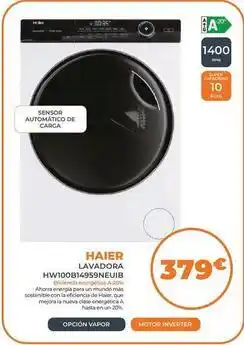 Pascual Martí Haier - lavadora hw100b1495nheuib oferta
