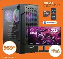 Pascual Martí Coolbox - ordenador gaming garacal oferta