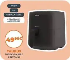 Pascual Martí Taurus - freidora aire digital 6s oferta