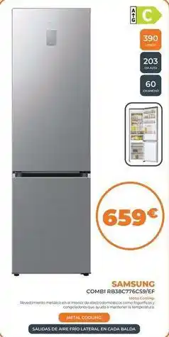 Pascual Martí Samsung - combi rb38c674cs9vef oferta