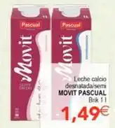 SPAR Pascual - leche calcio desnatada/semi oferta