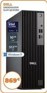 Pascual Martí Dell - ordenador slim qcs1250 oferta