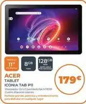 Pascual Martí Acer - tablet iconia tab p11 oferta