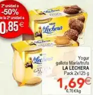 SPAR La lechera - yogur galleta maria trufa oferta