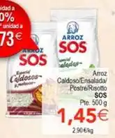 SPAR Sos - arroz caldoso/ensalada/ postre/risotto oferta