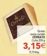 SPAR Cerrato - queso oveja curado oferta