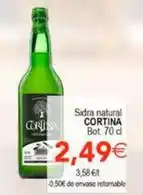 SPAR Sidra natural oferta