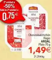 SPAR Argal - chorizo oferta