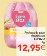 SPAR Elpozo - pechuga de pavo reducido sal oferta