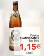 SPAR Franziskaner - cerveza oferta