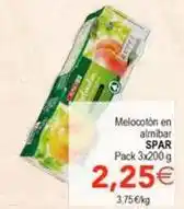 SPAR Spar - melocoton en almibar oferta