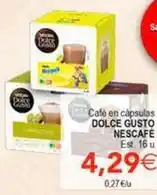 SPAR Nescafé - cafe en capsulas dolce gusto oferta