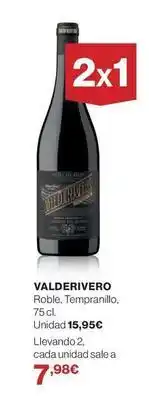 Supercor Valderivero - roble, tempranillo oferta