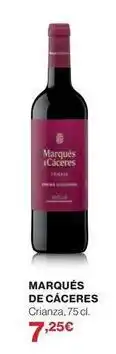 Supercor Marqués de cáceres - crianza oferta
