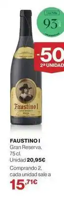 Supercor Faustino - gran reserva oferta