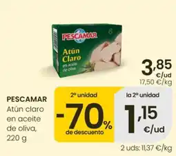 Aliprox Pescamar atún claro en aceite de oliva oferta