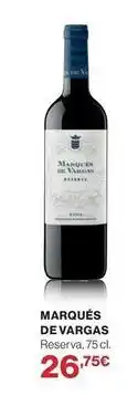 Supercor Marqués de vargas - reserva oferta