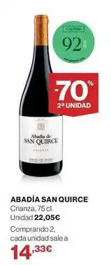 Supercor Abadía de san quirce - crianza oferta