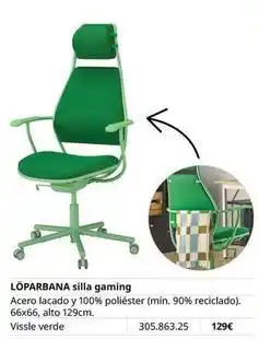IKEA Gaming - l'oparbana silla gaming oferta