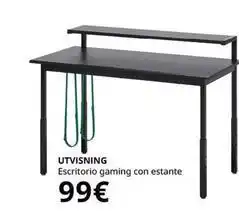 IKEA Gaming - escritorio gaming con estante oferta