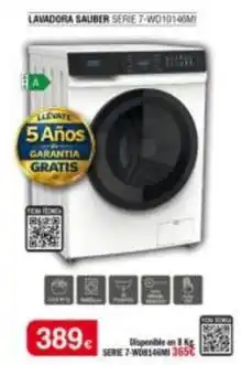 Milar Sauber - lavadora serie 7 wo10146mi oferta
