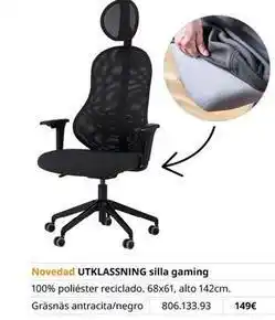 IKEA Gaming - uklassning silla gaming oferta