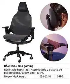 IKEA Gaming - básboll silla gaming oferta