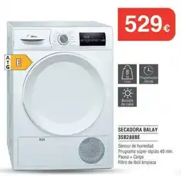 Milar Balay - secadora 3sb288be oferta