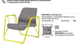 IKEA Gaming - brannboll sillón gaming oferta