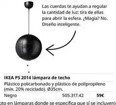 IKEA Ikea - ps 2014 lampara de techo oferta