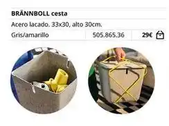 IKEA Brannboll cesta oferta