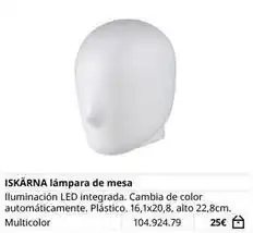 IKEA Islarna lámpara de mesa oferta