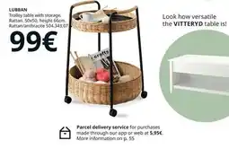 IKEA Lubban trolley oferta