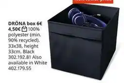 IKEA White - drôna box 6 oferta