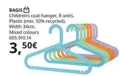 IKEA Colours - children's coat-hanger oferta