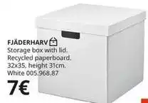IKEA White - fjaderharv oferta