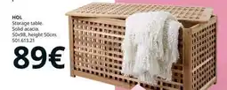 IKEA Solid - storage table. skull caca oferta