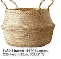 IKEA Fladis basket oferta