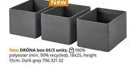 IKEA New drôna box 6,3 units oferta