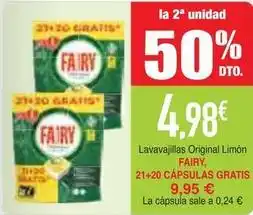 Masymas Fairy - lavavajillas original limón oferta