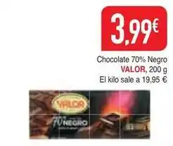 Masymas Valor - chocolate 70% negro oferta